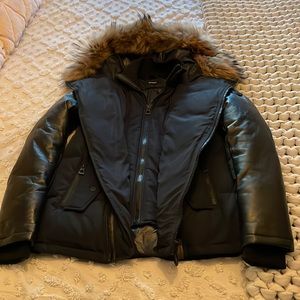 Rudsak small parka double zippered like new (worn handful of times)